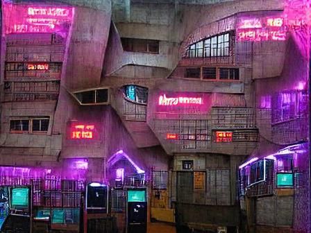 Cyberpunk Marketplace