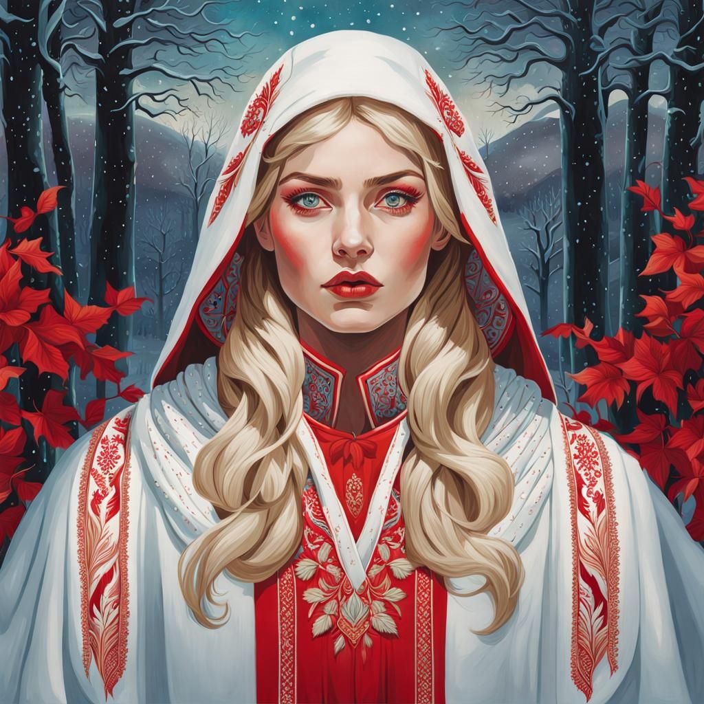 Nadezhda Lapteva in Slavic Winter Fantasy