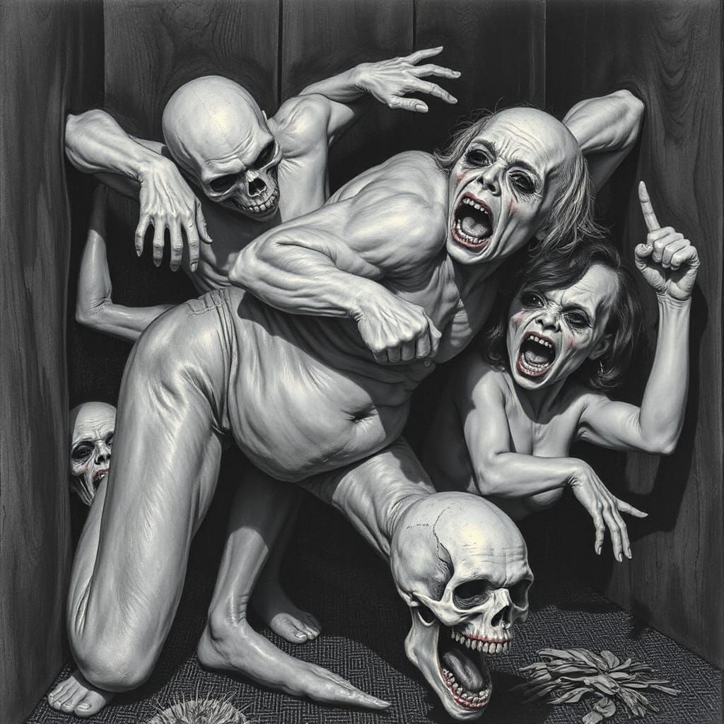 Abstract Depiction of Nightmares