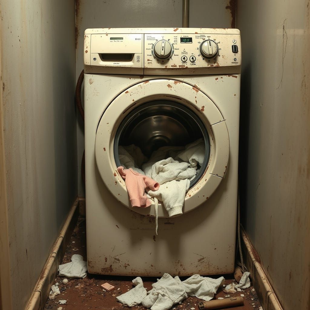 Appliance Mayhem in Distressed Technicolor