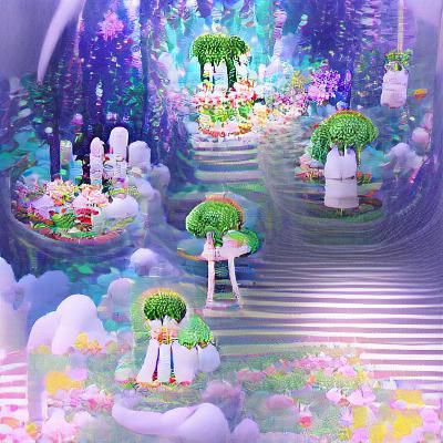 Enchanted Forest Garden: A Peaceful Sanctuary
