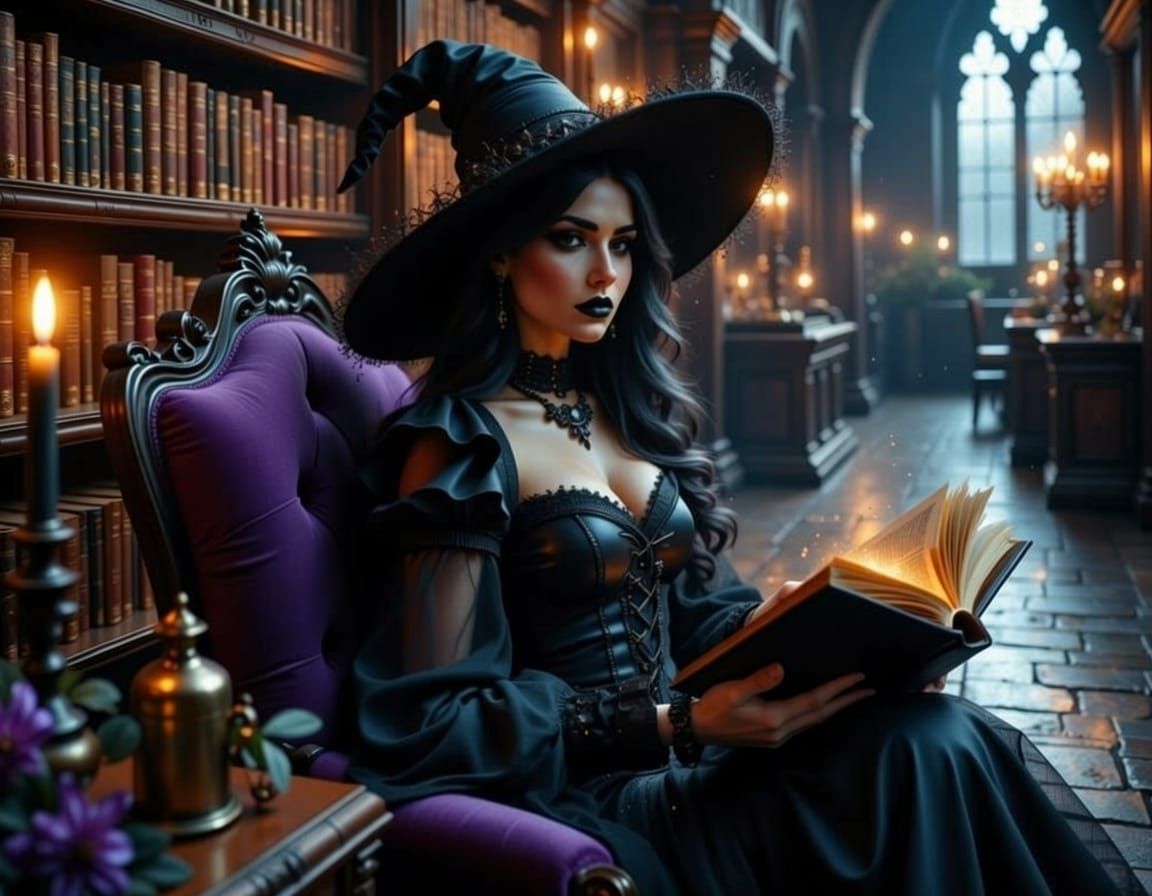 In the Magic Spell Library