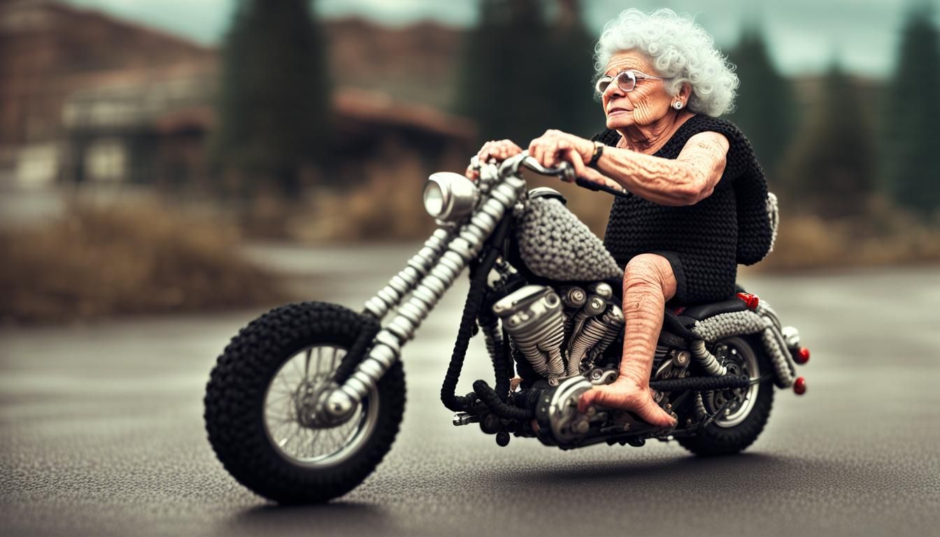 Biker Grandma