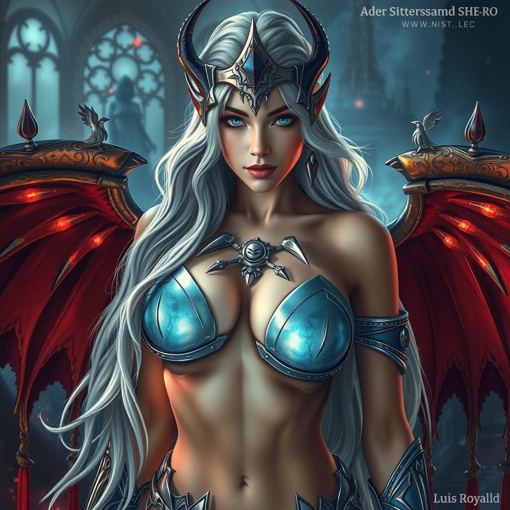Ethereal She-Ra in Fantasy World, Hyperrealistic Style
