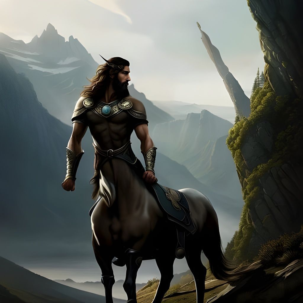 Elven Chiron Centaur of Thessaly