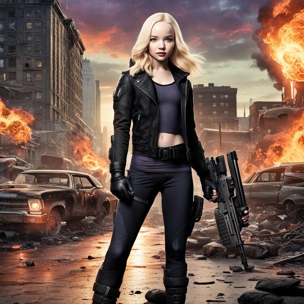 Dove Cameron as Athletic, Cinematic Punisher