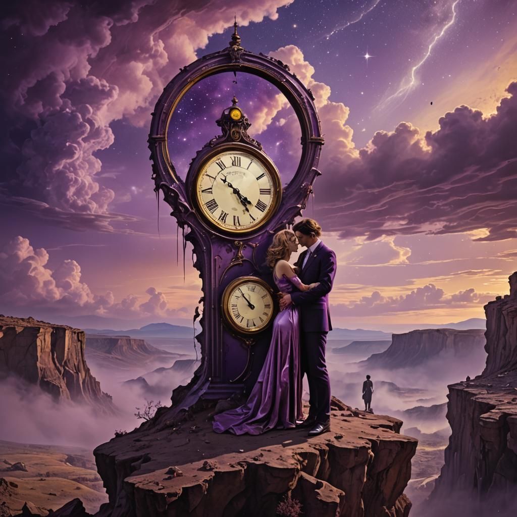 Surreal Lovers at the End of Time