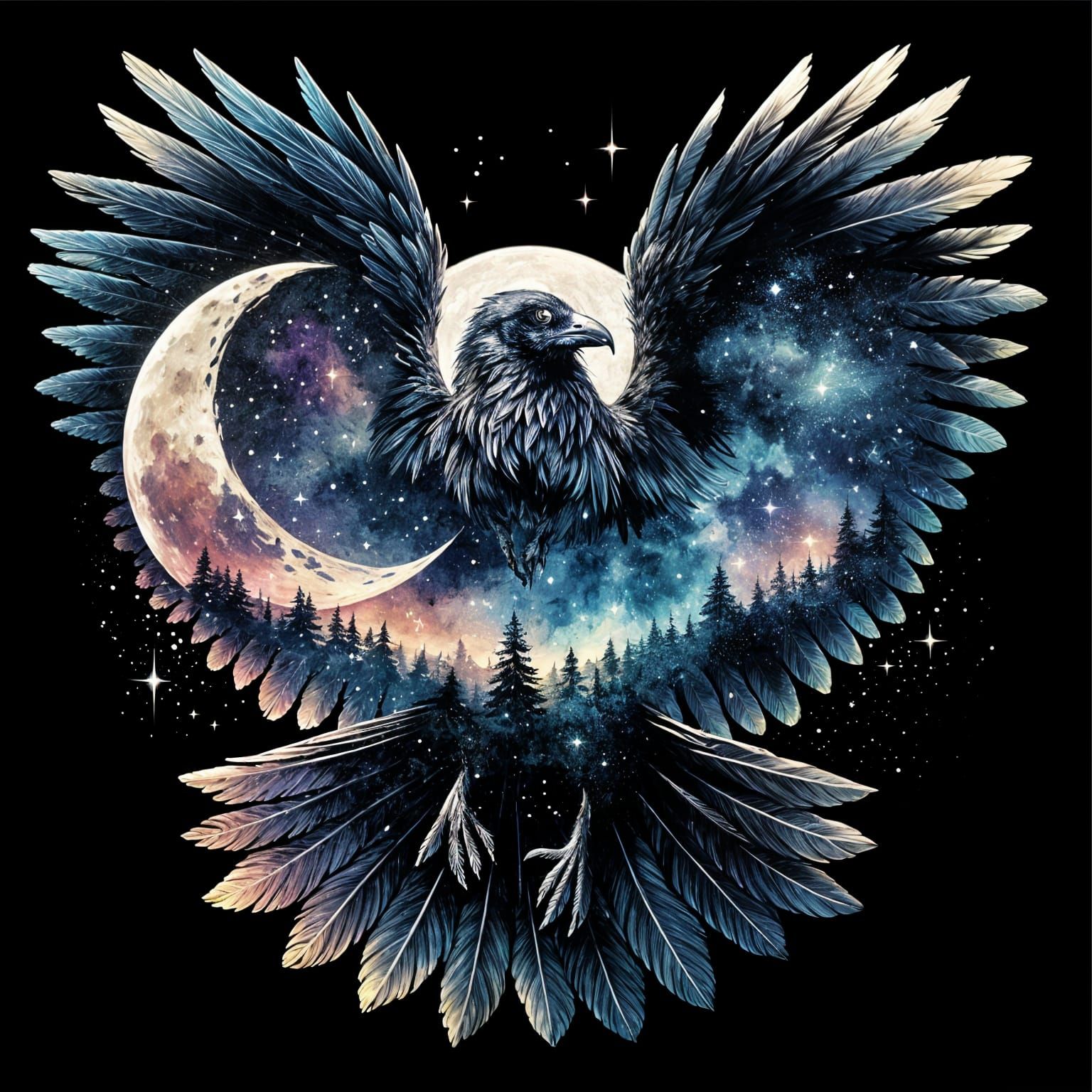 A raven’s heart hides tales old as time.