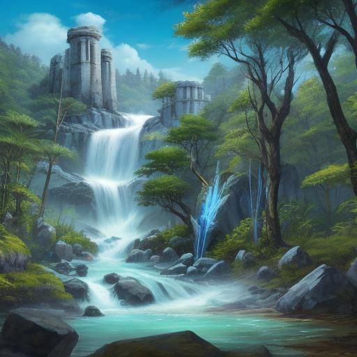 AI Interpretation of Lost Lemuria