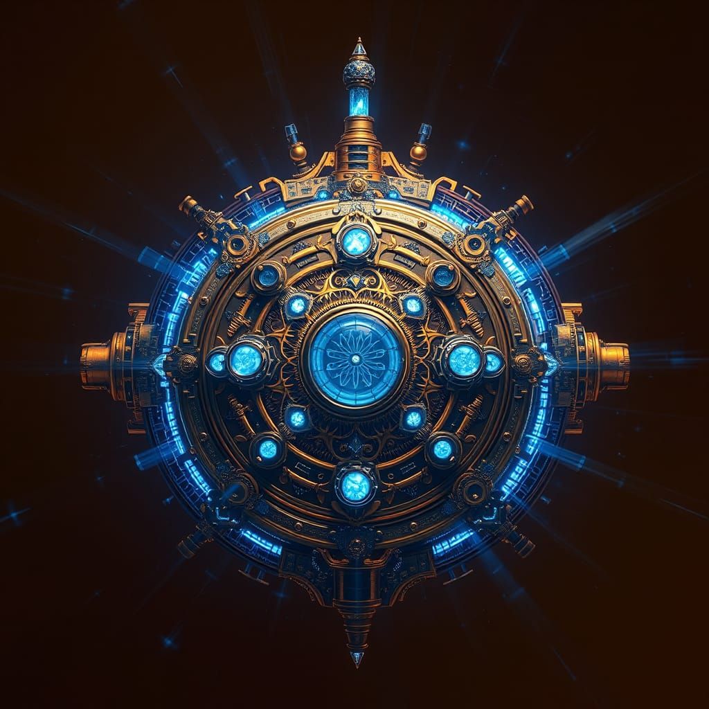 Steampunk Device Creates Holographic Environment