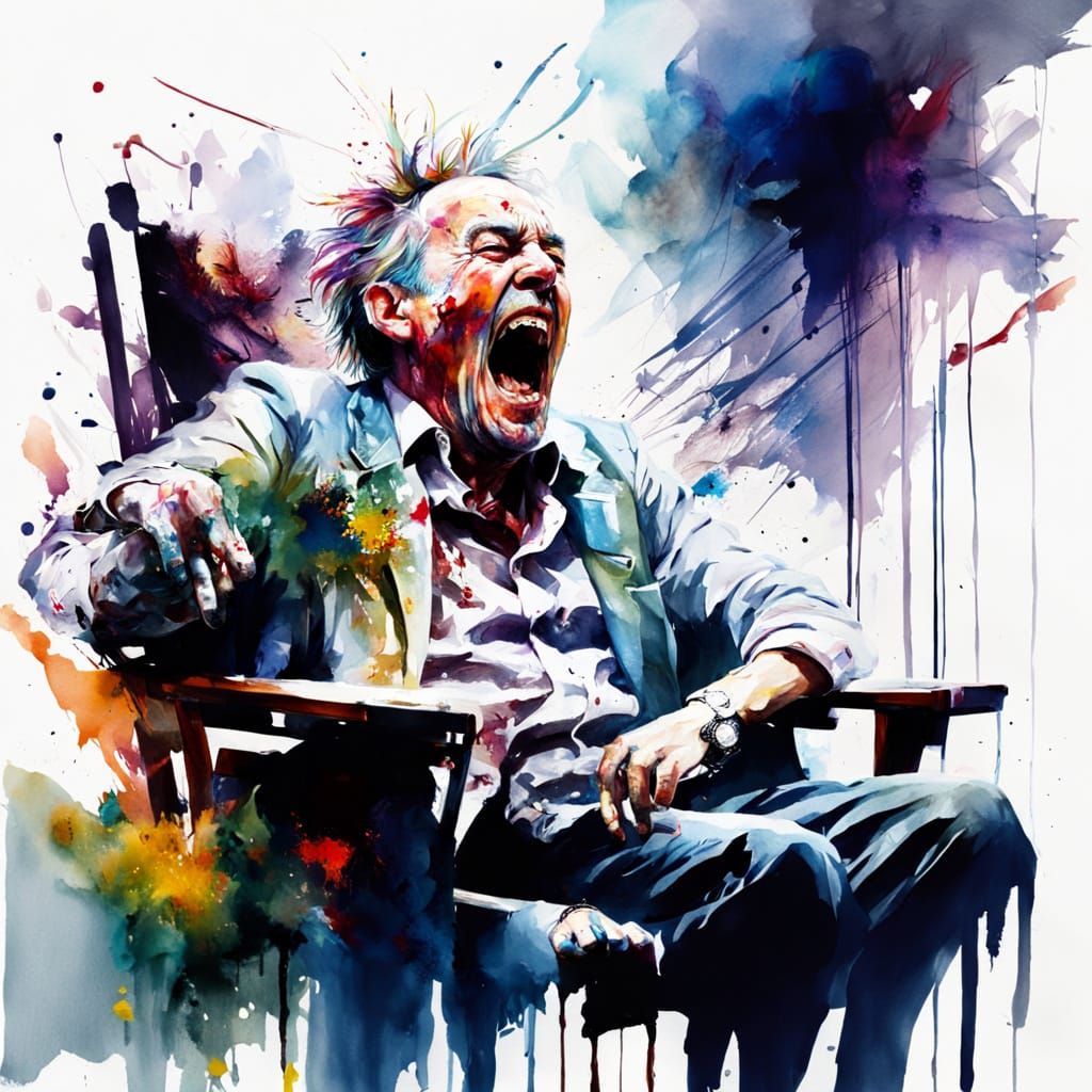 Surreal Descent into Madness in a Hauntingly Beautiful Scene