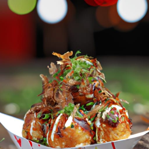 Delicious Takoyaki Captured with Professional Photography Te...