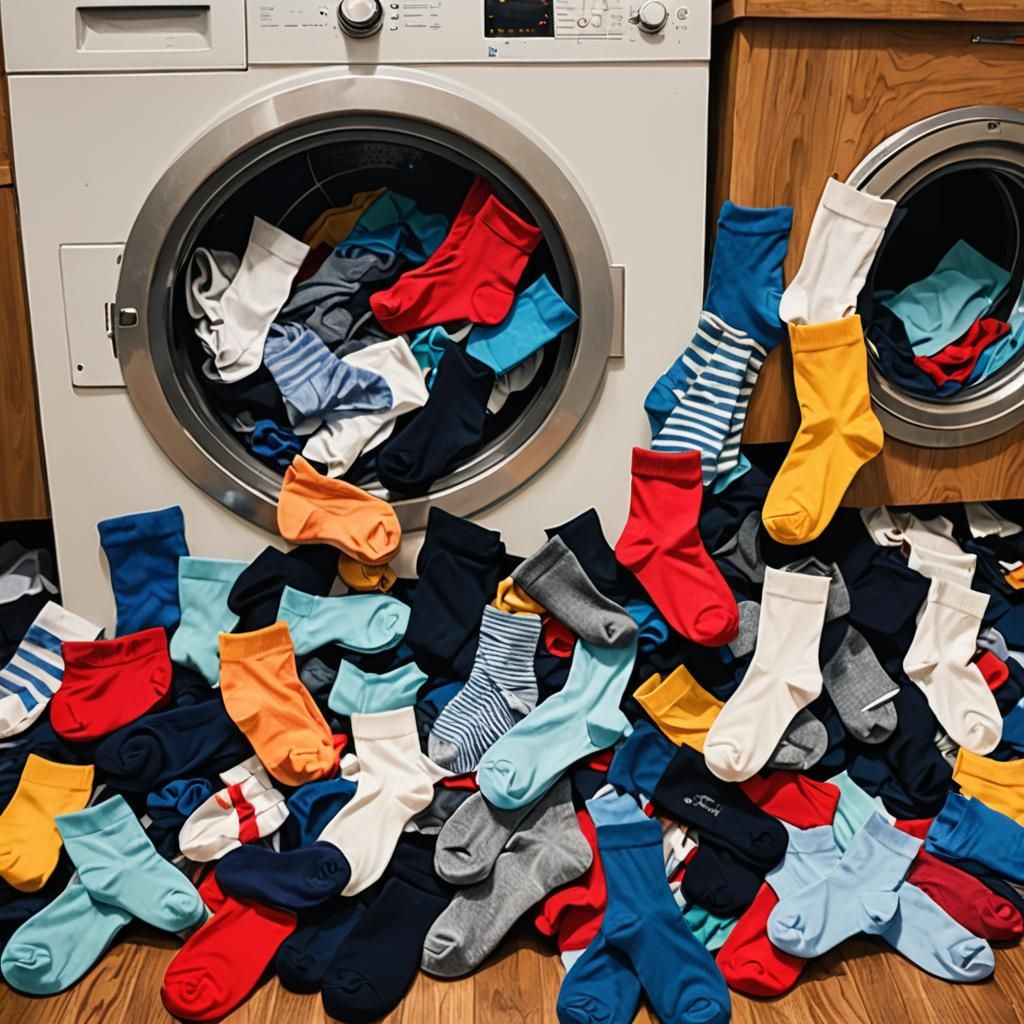 Lost Laundry Socks' Destination Revealed