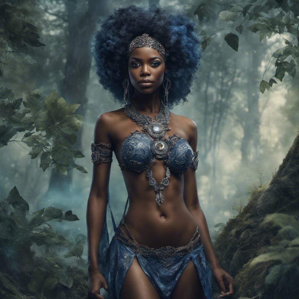 An African princess,