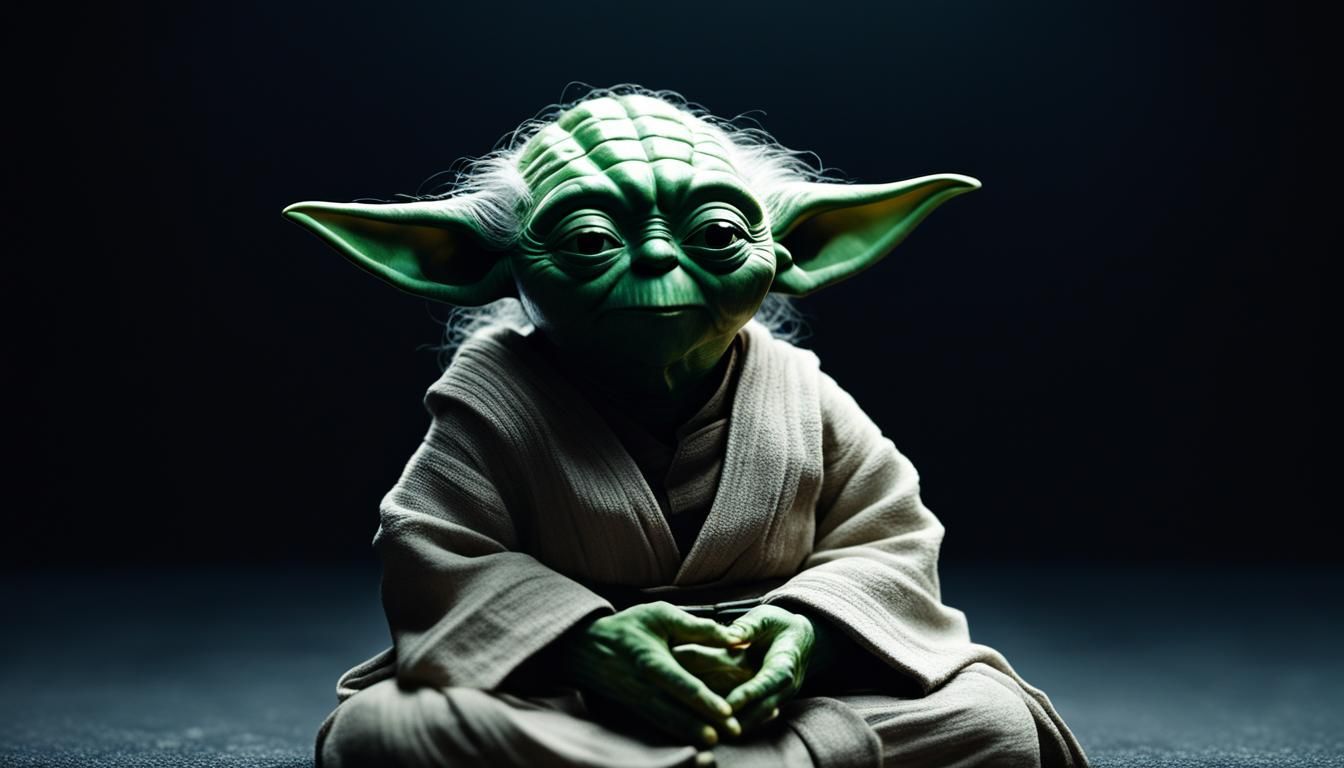 Uplifting Yoda Meditation in Star Wars Cinematic Style