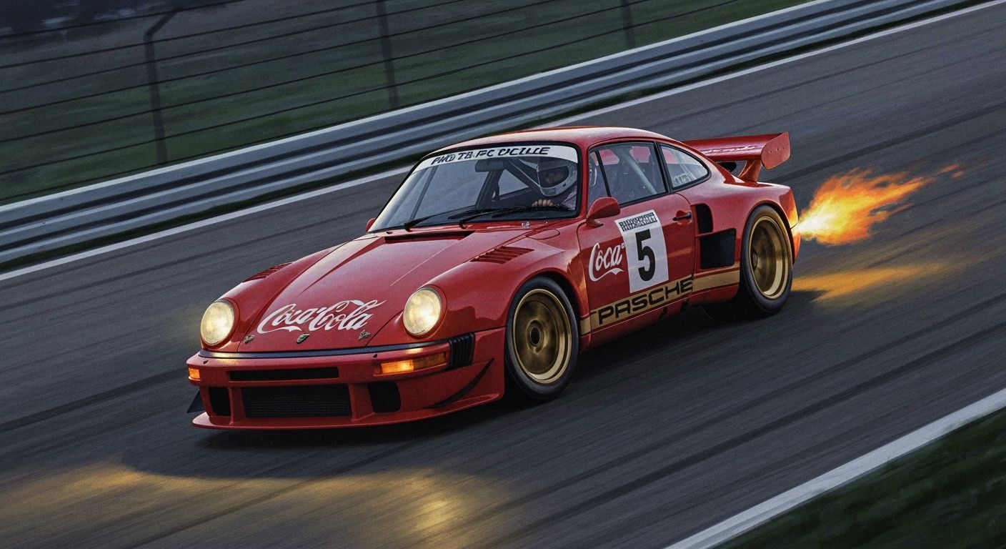 Porsche 935 K3 Coca-Cola Livery at Daytona