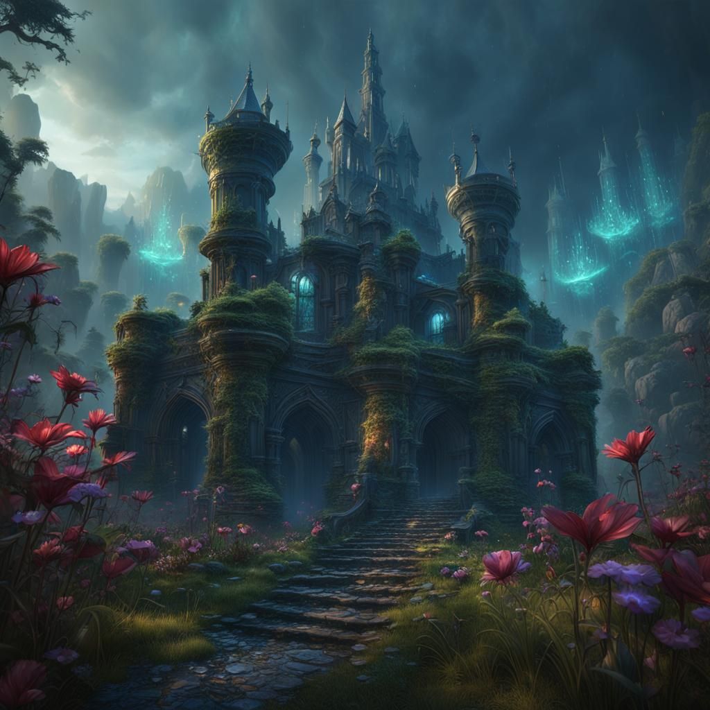 Dew: Detailed Matte Painting in Deep Color