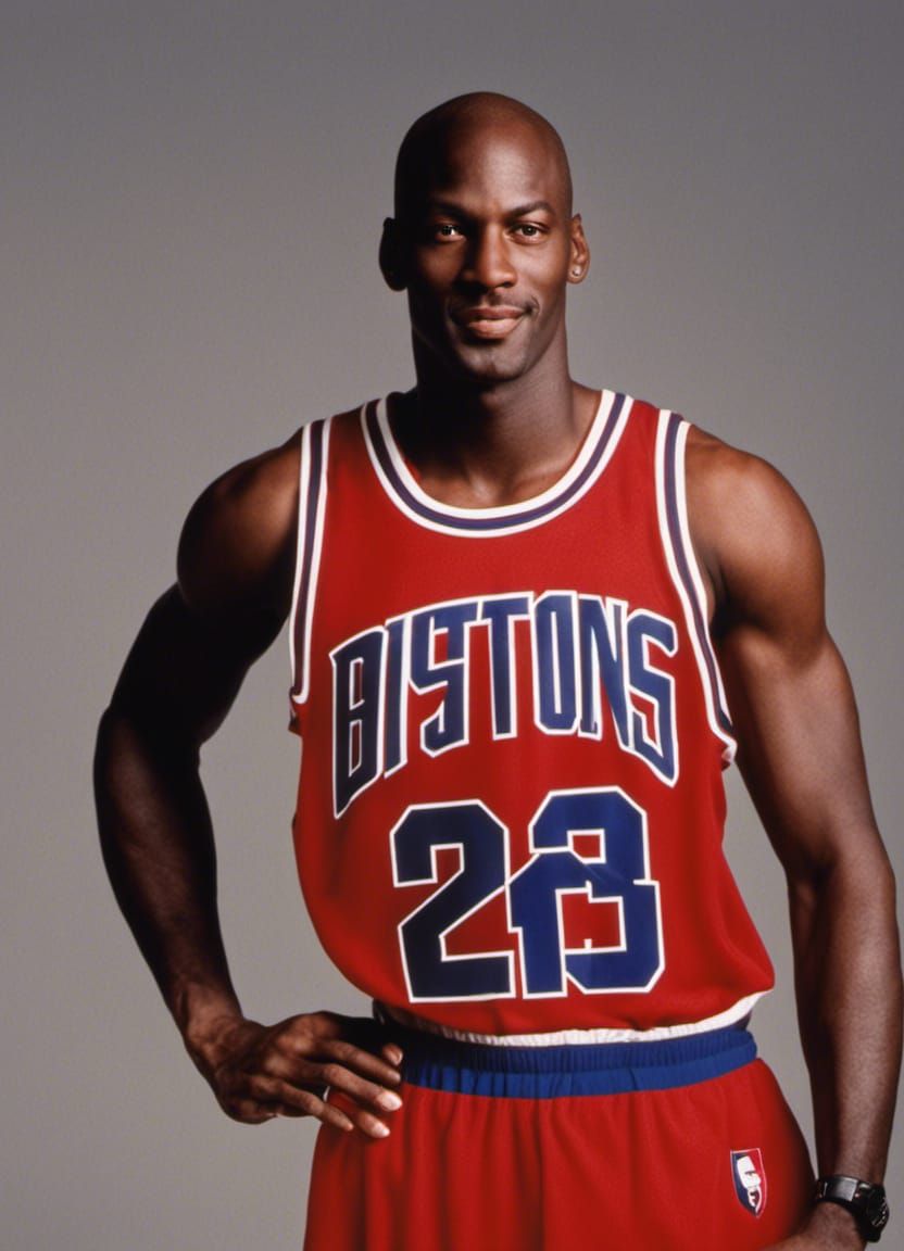 Detroit Pistons great Michael Jordan