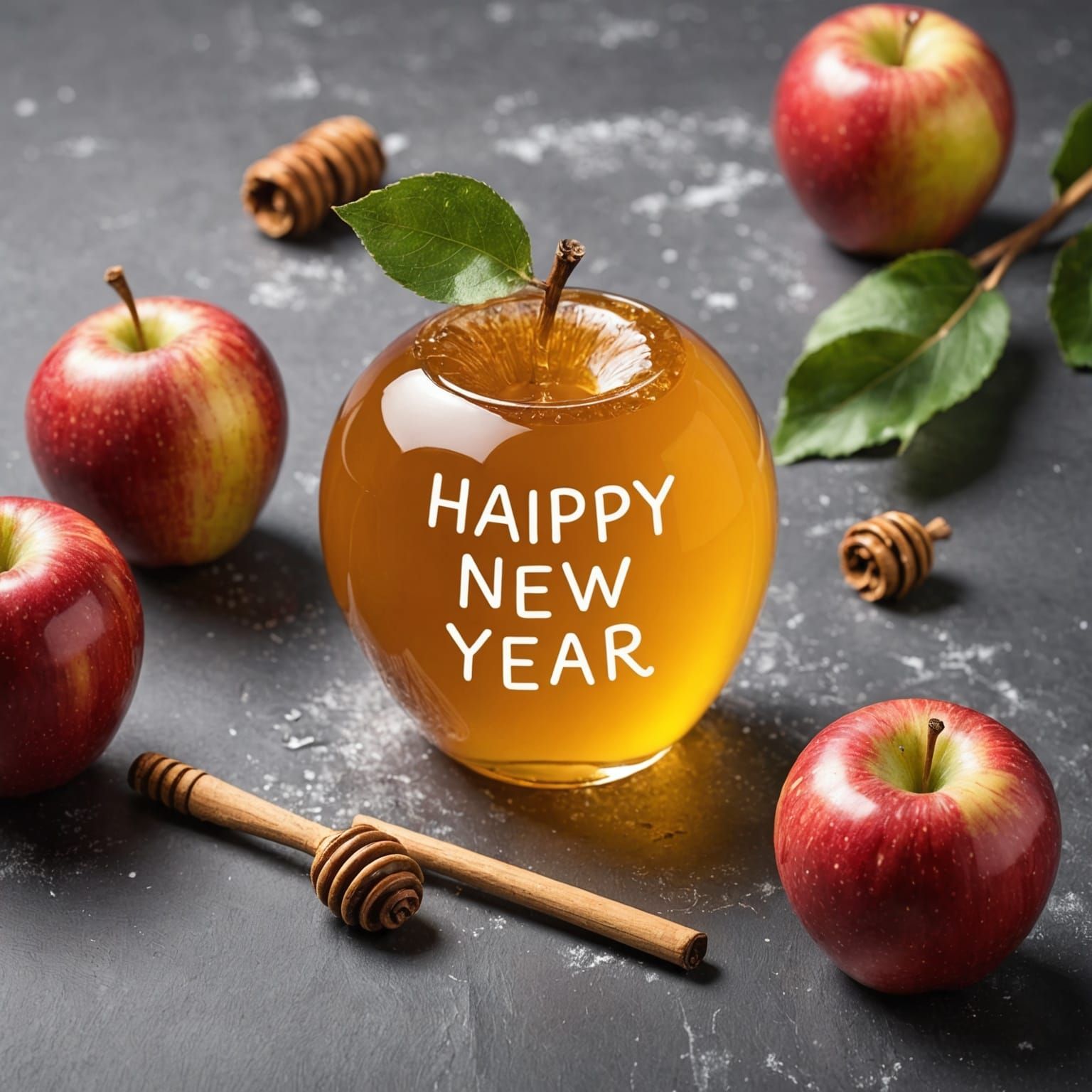 Apple in Honey: Sweet New Year Wishes