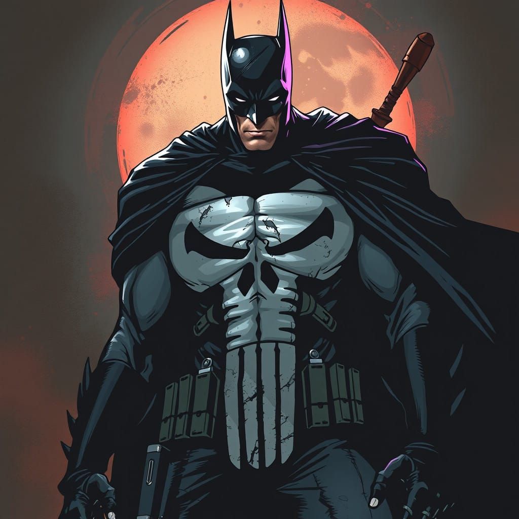 Grimdark Batman: A Dark Vigilante Emerges