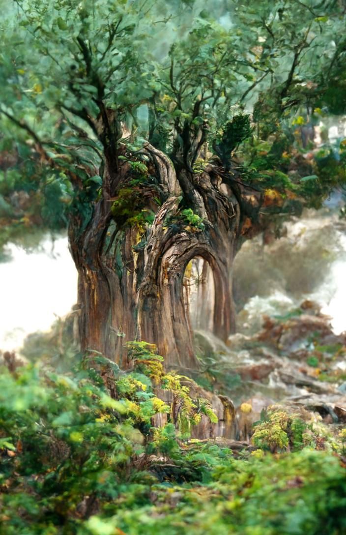 Magical Trees of Middle Earth: A Digital Masterpiece