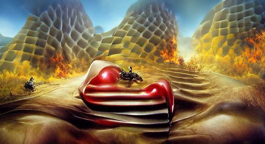 Checkerboard valley and the sacrifice of innocence maximalist Jim Burns