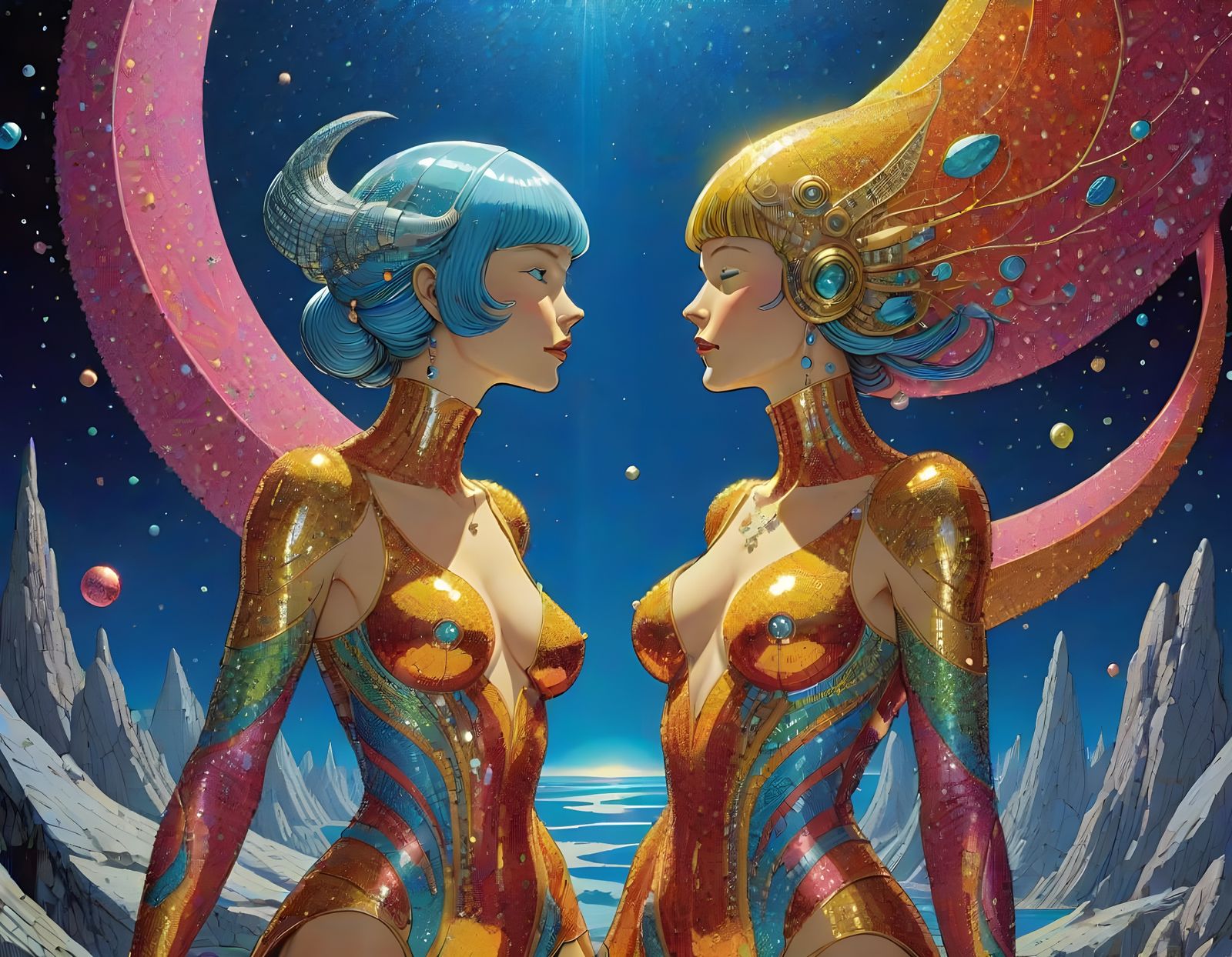 Cosmic sisters