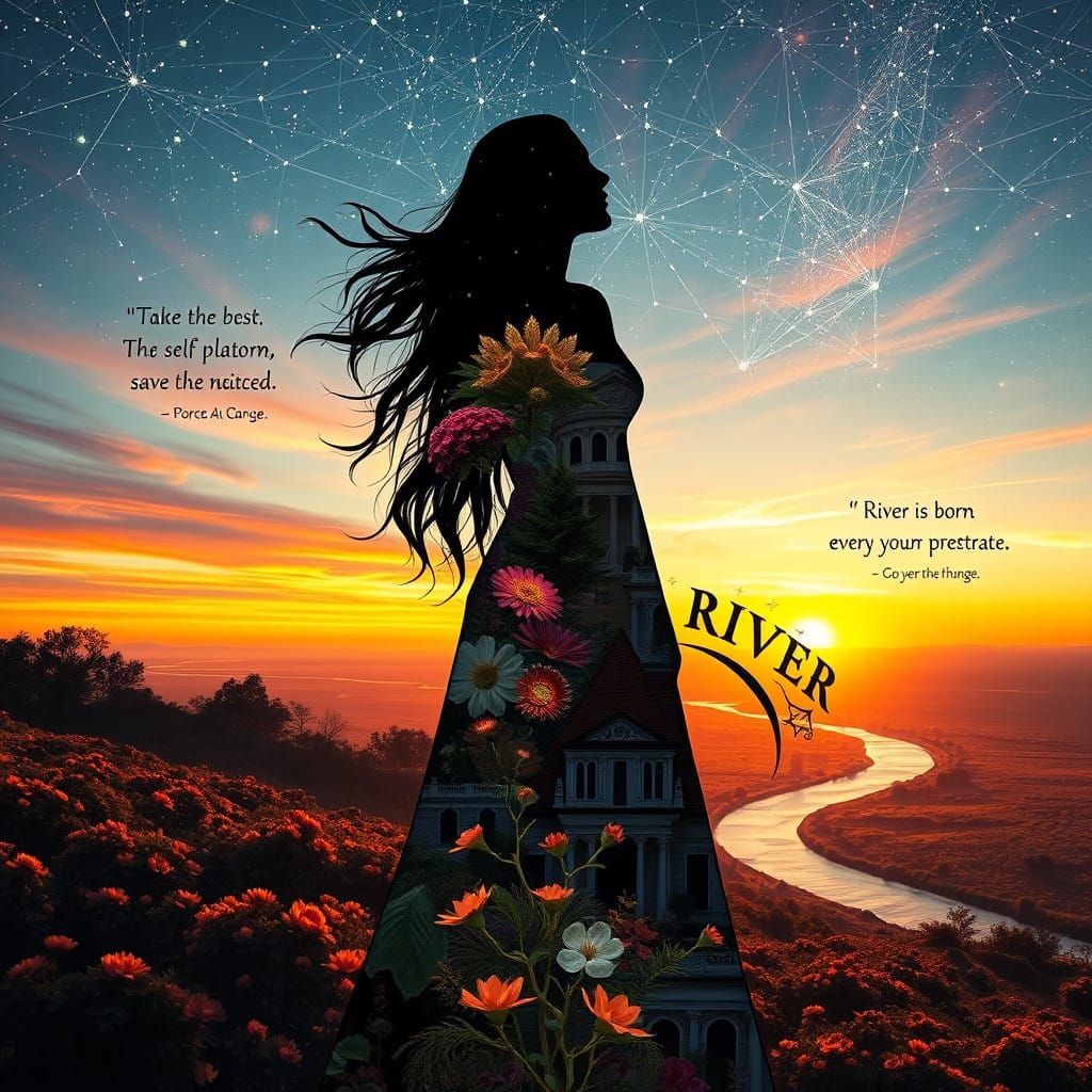 Surreal Digital Artwork Capturing Strength and Resilience in...