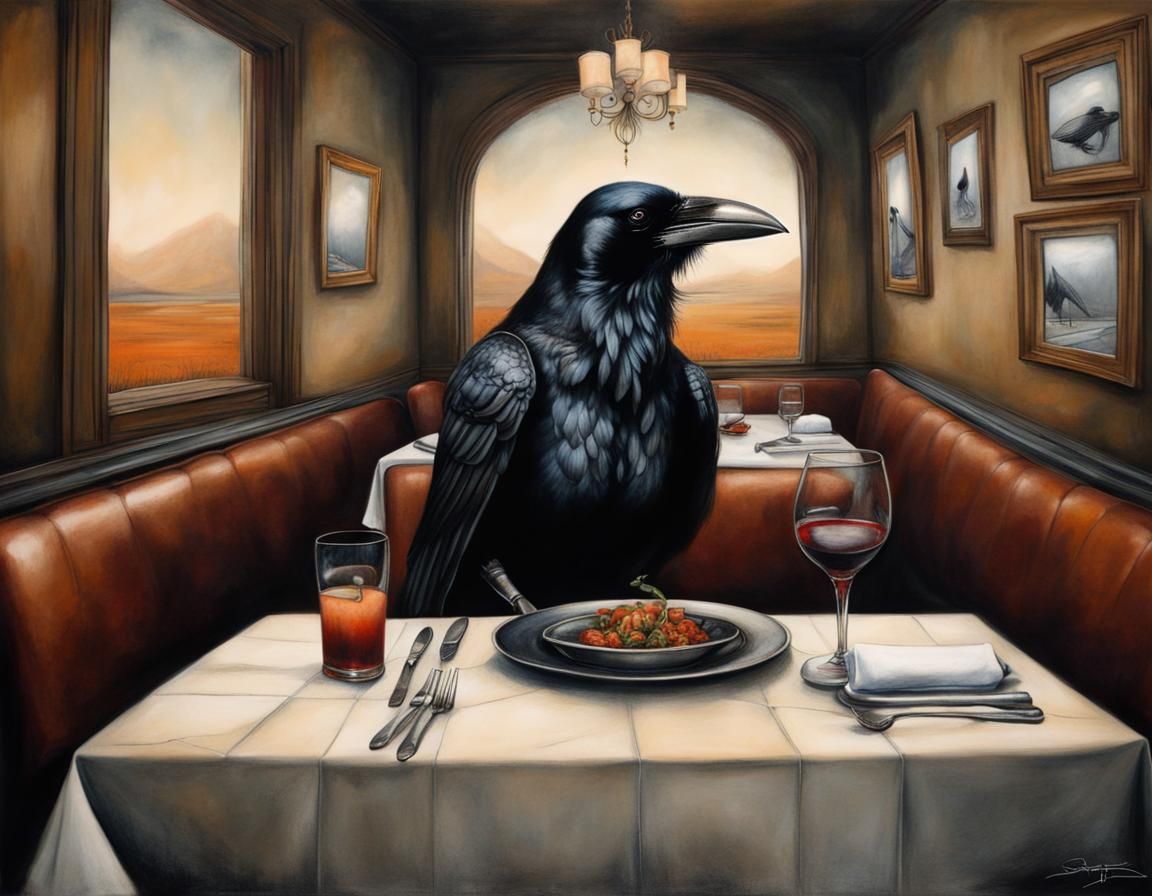 Surreal Dinner Guest
