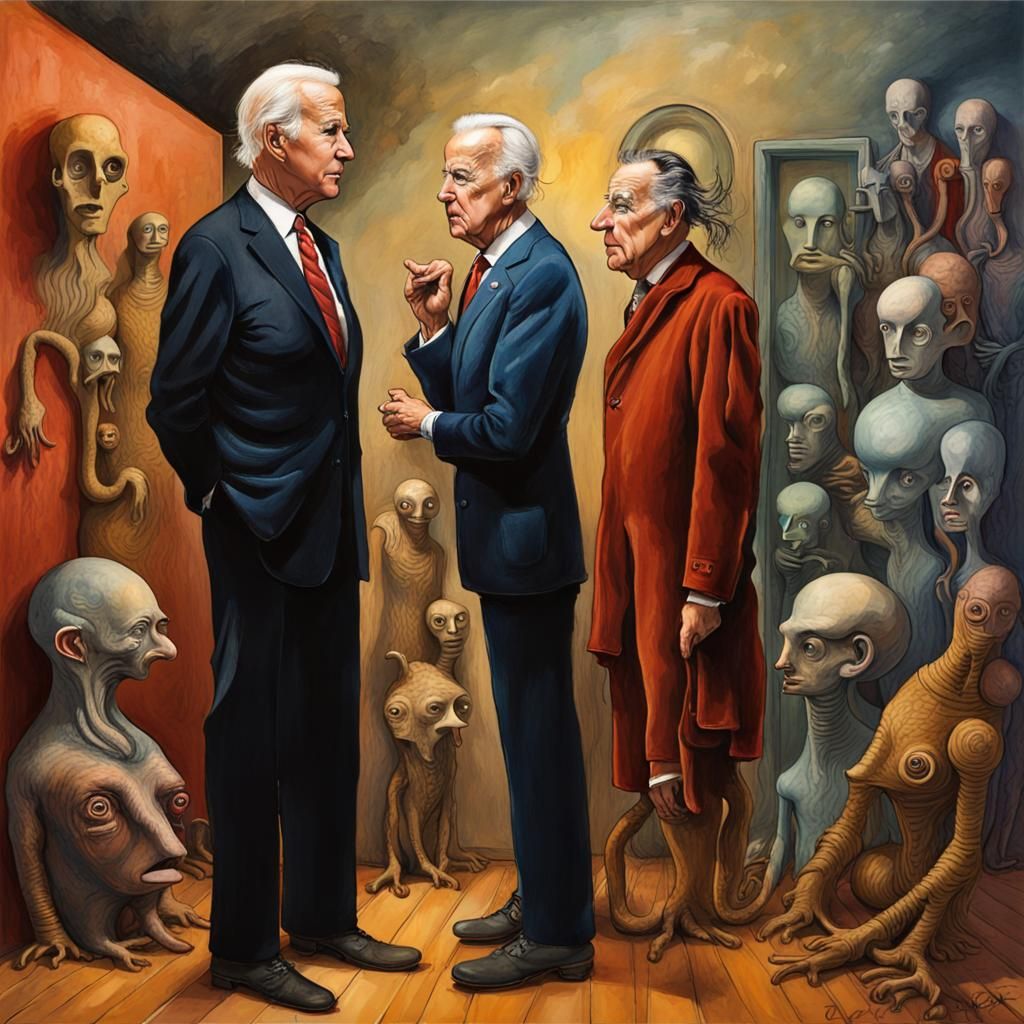 Surreal Dreamscape: A Dark Fantasy Watercolor