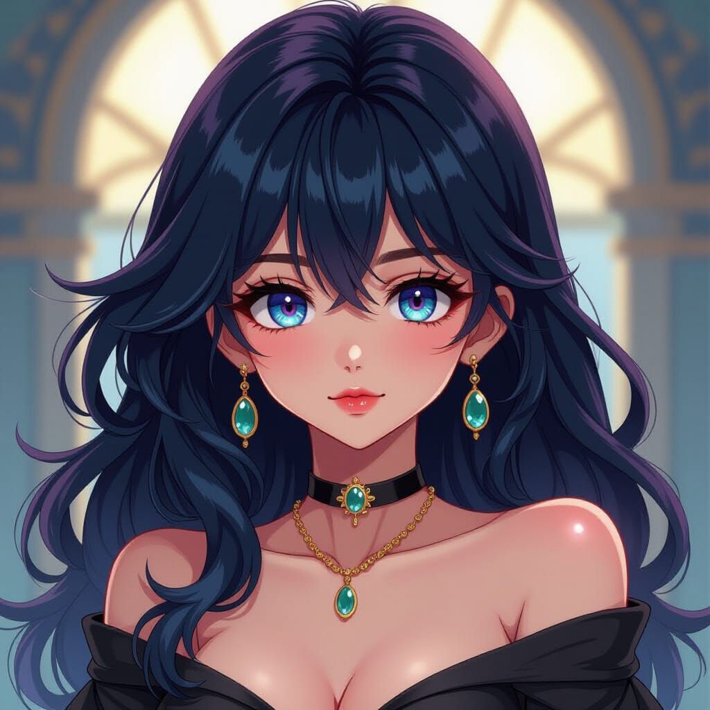 GALLA SAAD Anime Style Wallpaper