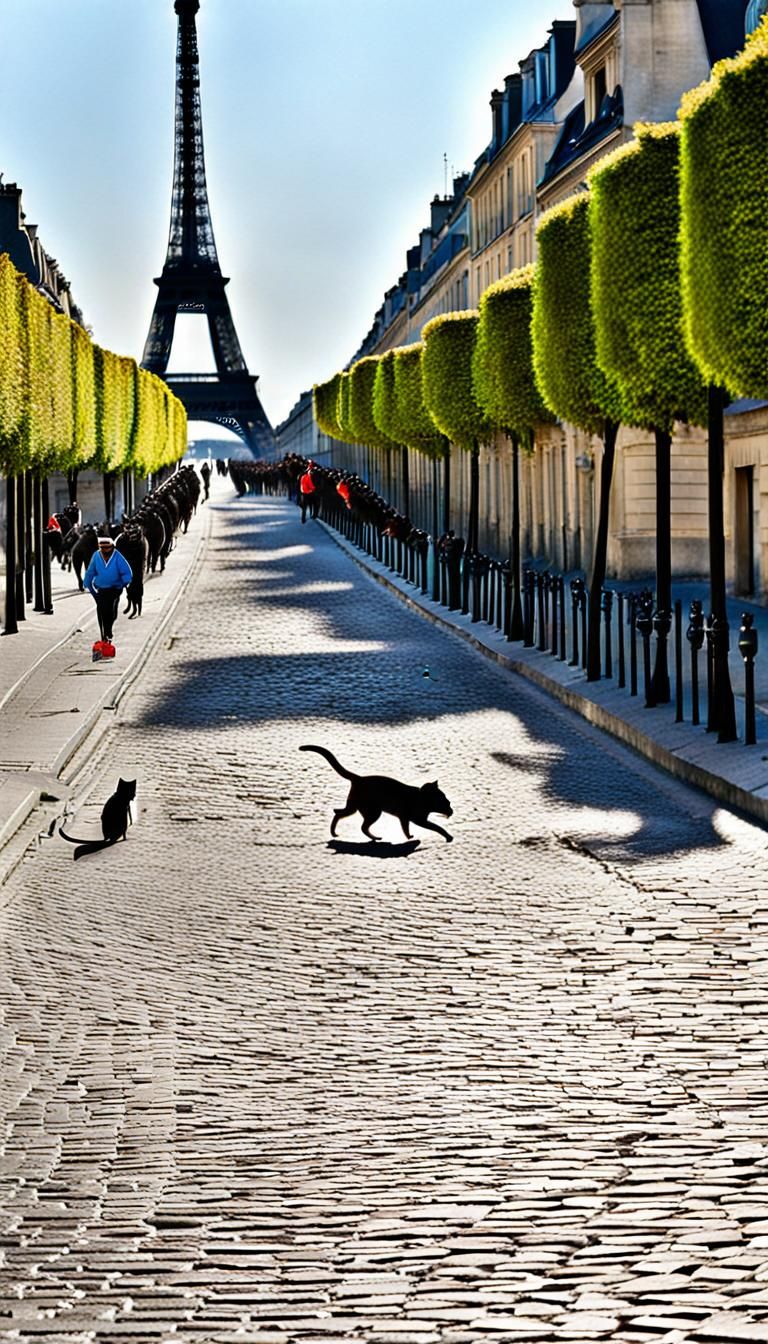 Cats and Mice Unite for Paris Olympics