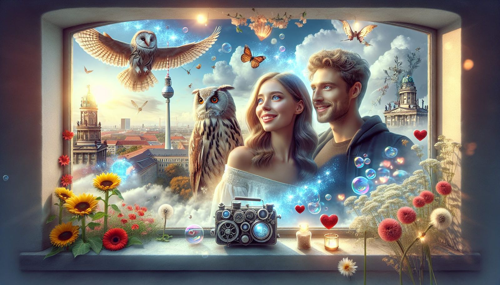 Oh, Klara aus Athen kommt uns besuchen, wie schön!