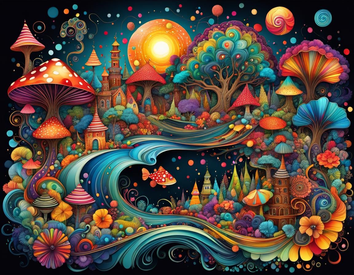 Animals Play Cards in Whimsical Lantern-Lit Scene