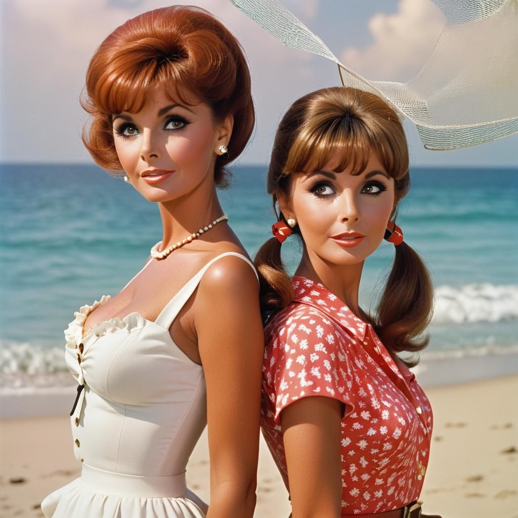 Tina Louise and Dawn Wells: Gilligan's Island Promo