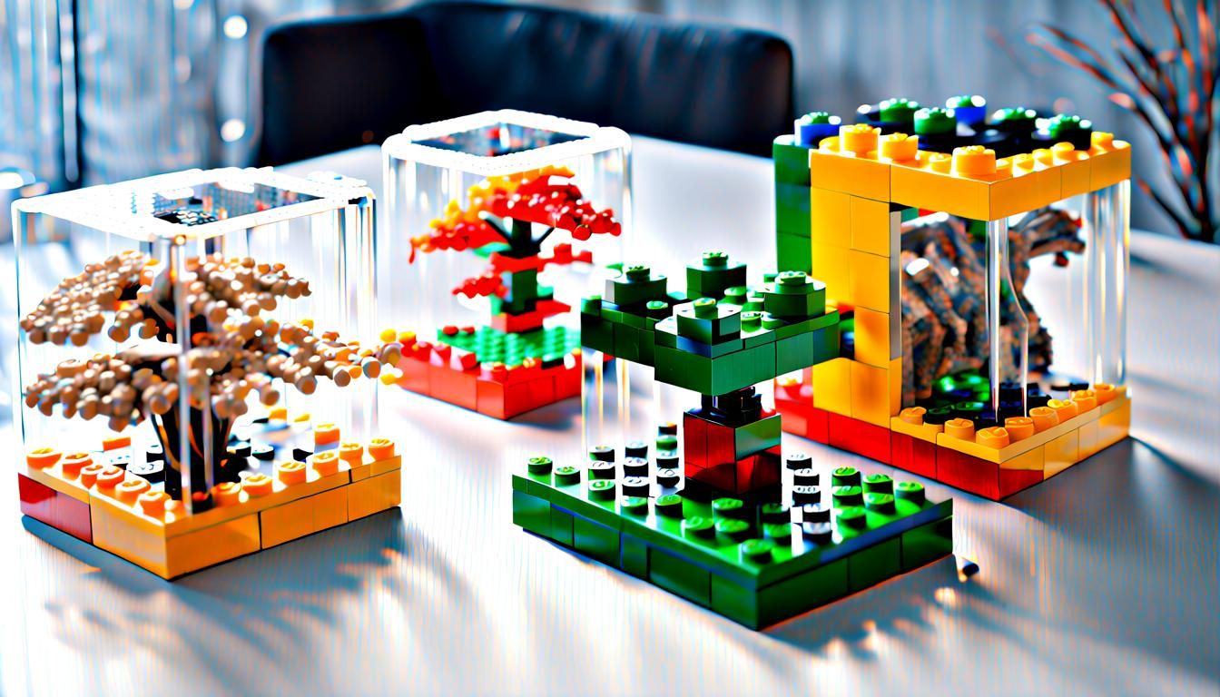 Futuristic Living Pet Building Blocks