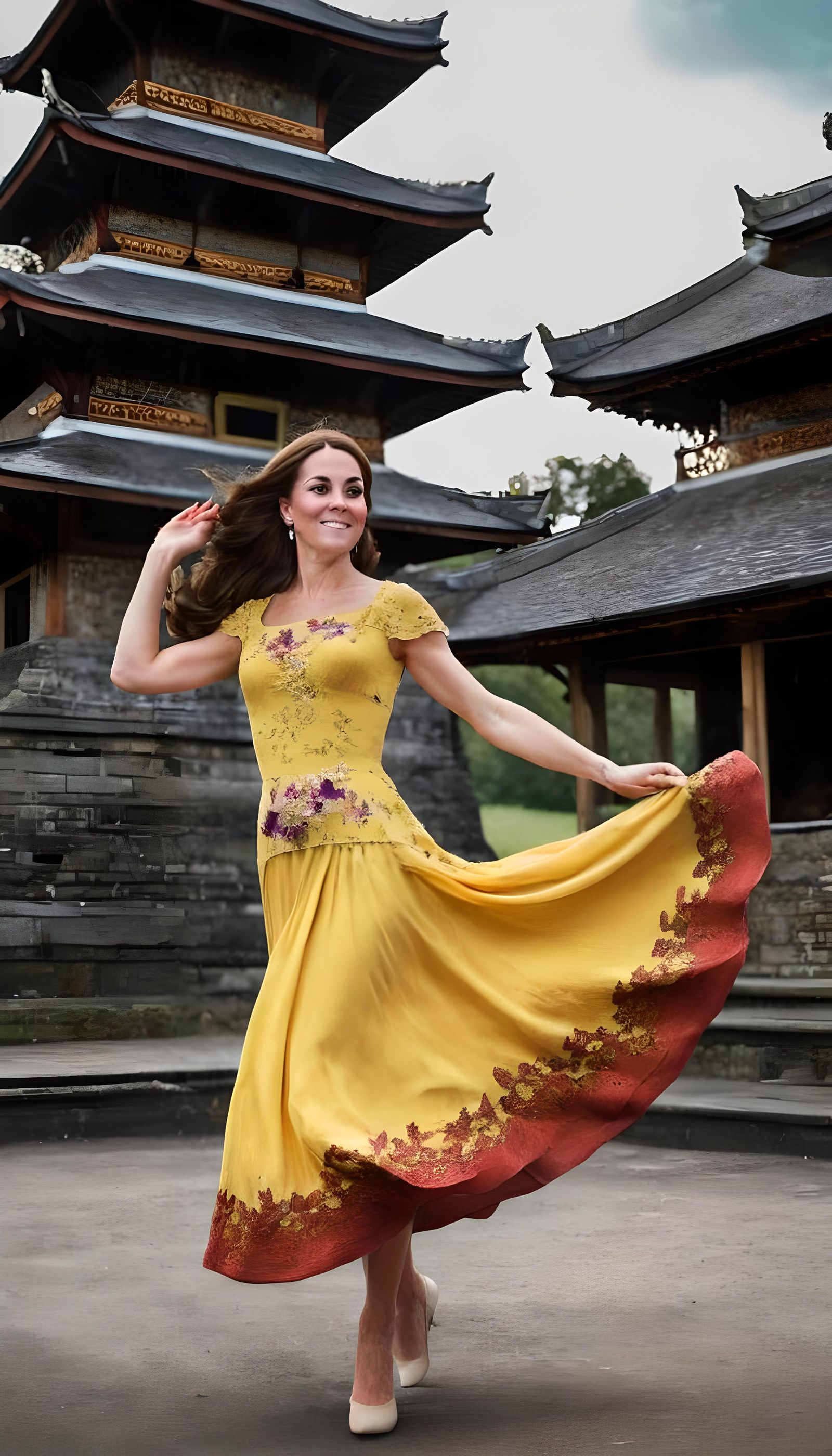 Portrait of Kate Middleton