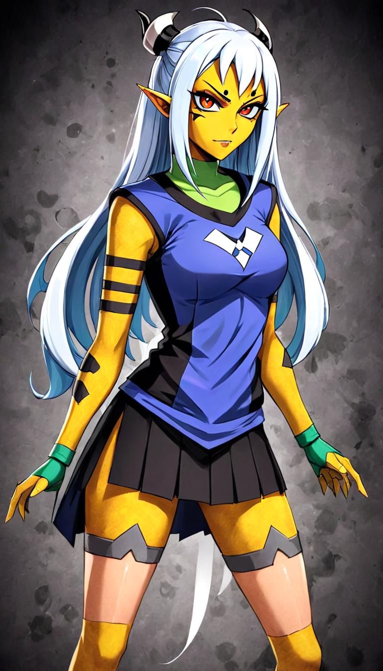 Monster Girl Gwen Tennyson Astral Portrait