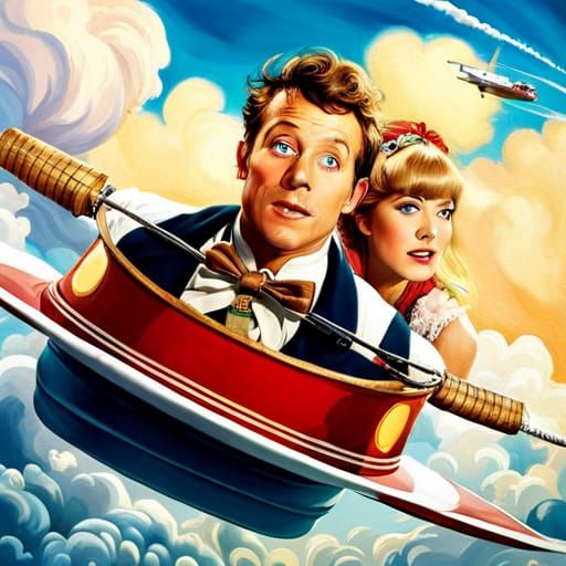 Chitty Chitty Bang Bang Movie Poster Art