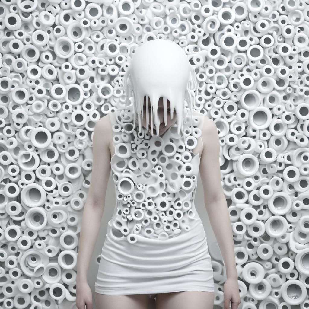 Endless White: A Minimalist Image of Dysphoria