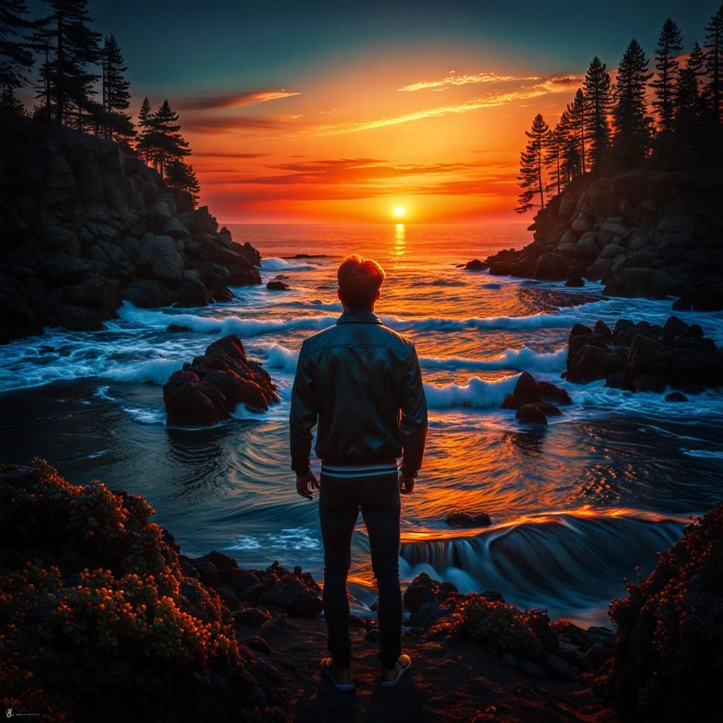 Sea and Forest at the Edge of the Universe