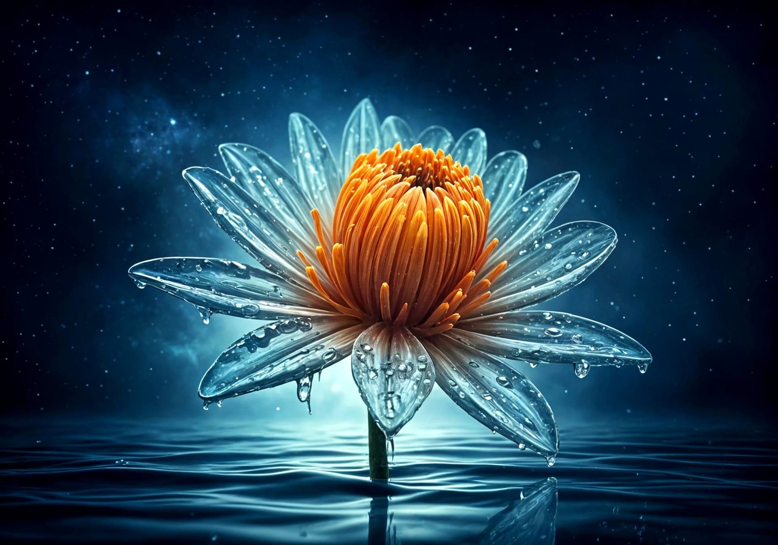 Cosmic Floral Masterpiece