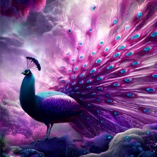 Abstract Purpura AI Image