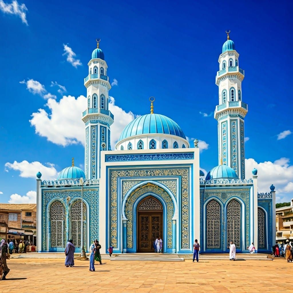 Makeni Central Mosque in Sierra Leone