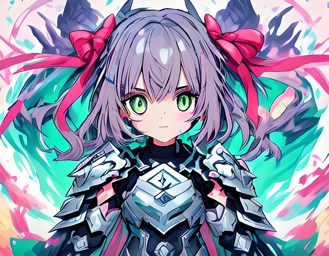 USS Severn Warship in Anime Style