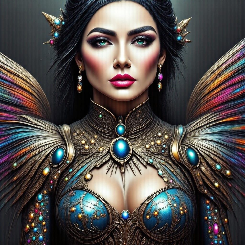 Dynamic Fluid Art with Swirling Patterns