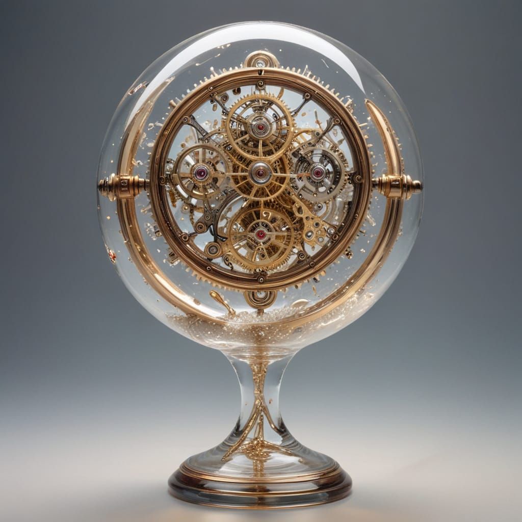 Glass Clockwork Alchemy Swirl