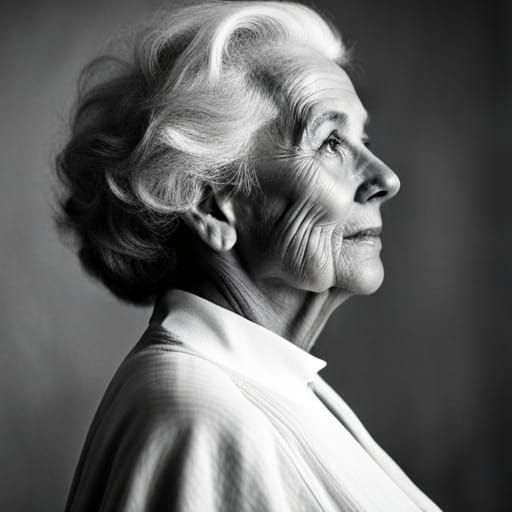 Heartbroken Middle-Aged Woman: A Portrait of Despair