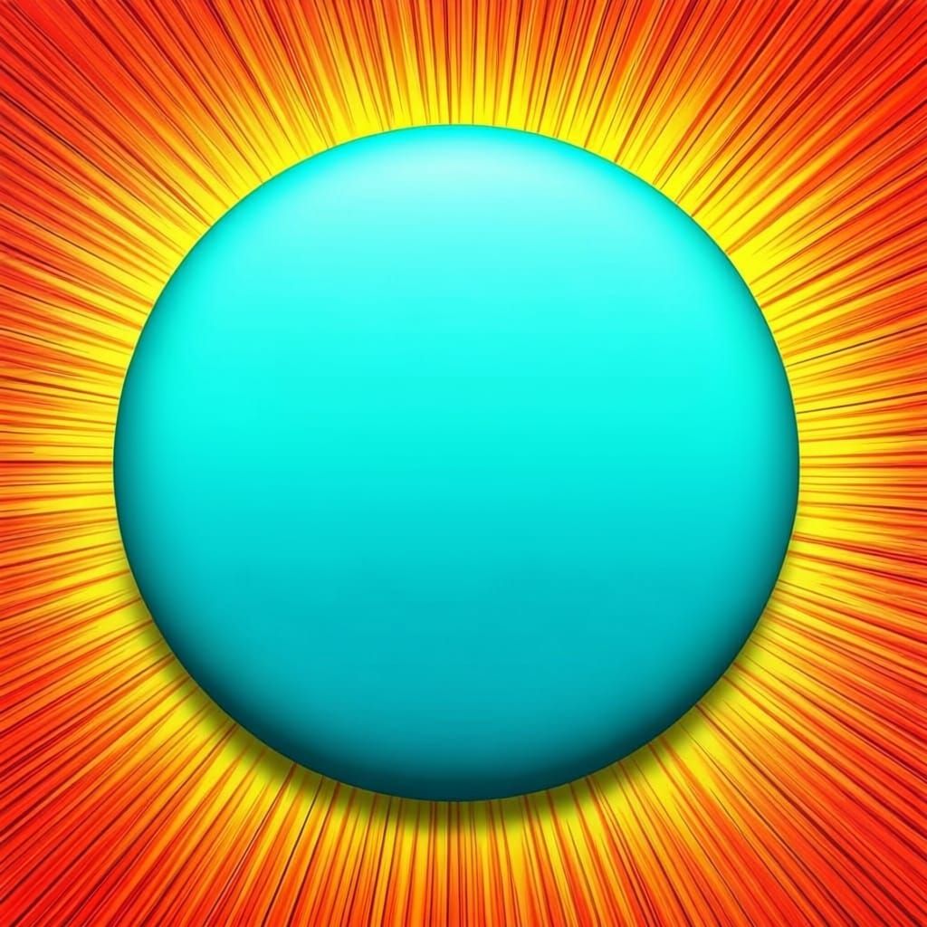 Eye-Catching 3D Pop-Art of "WOW" in Circle