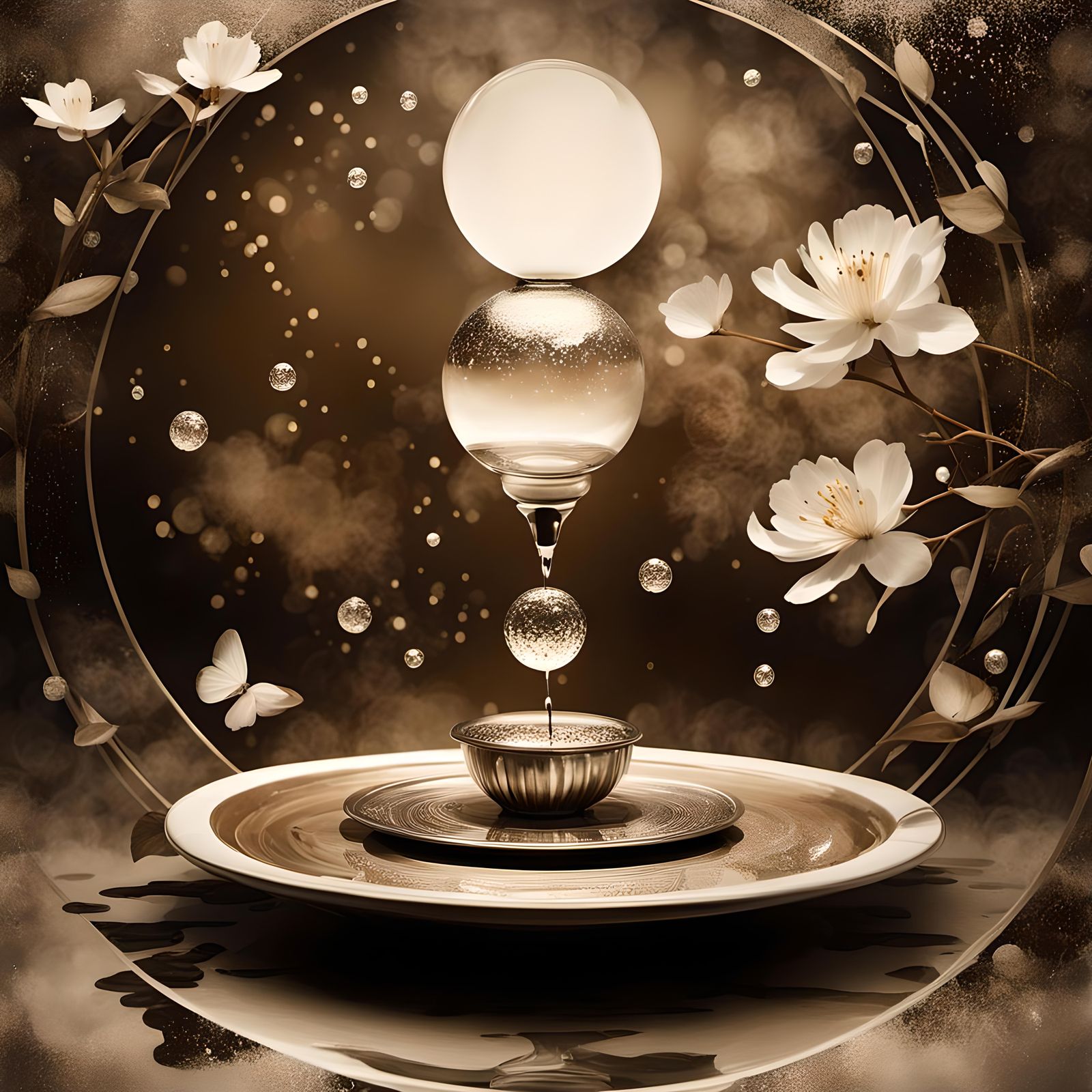 Sumi-e Portrait: Beauty Will Be Convulsive